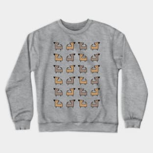 Dog Art - Chocolate Mini Dog Cookies Crewneck Sweatshirt